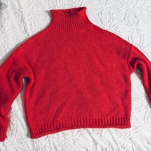 Anthropologie pink Medium sweater